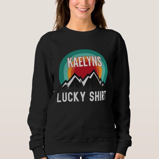 Kaelyns Lucky Sweatshirt (Vorderseite)