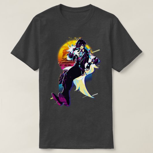 Kaeya Genshin Impact T-Shirt (Design vorne)