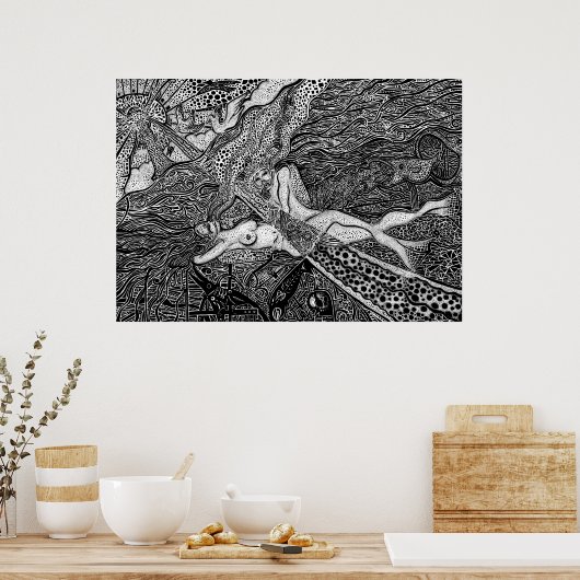 Kafarasamfarir Poster (Küche)