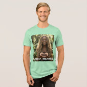 KAFEE - DELIZIÖSER DUFT Tri-Blend SHIRT (Vorderseite voll)