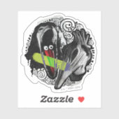 Käfer | Adam & Barbara Beängstigend Aufkleber (Blatt)