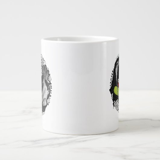 Käfer | Adam & Barbara Beängstigend Jumbo-Tasse (Vorderseite)