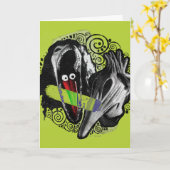 Käfer | Adam & Barbara Beängstigend Karte (Gelbe Blume)