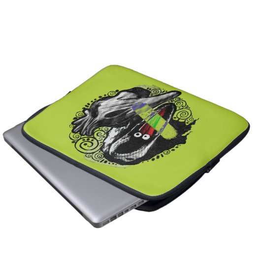 Käfer | Adam & Barbara Beängstigend Laptopschutzhülle (Vorne Knopf)