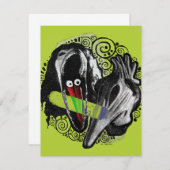 Käfer | Adam & Barbara Beängstigend Mitteilungskarte (Vorne/Hinten)