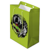 Käfer | Adam & Barbara Beängstigend Mittlere Geschenktüte (Rückseite Schrägansicht)