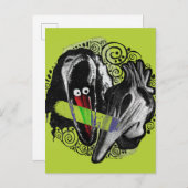 Käfer | Adam & Barbara Beängstigend Postkarte (Vorne/Hinten)