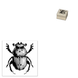 Käfer Art Entomologie Insektenkruste Briefmarke Gummistempel