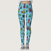 Käfer auf blau leggings (Vorderseite)