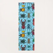 Käfer auf blau yogamatte (Rückseite)