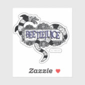 Käfer | Auf dem Beetlesaflogo eingepackter Sandwur Aufkleber (Blatt)