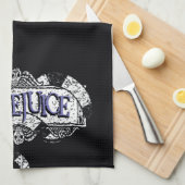 Käfer | Auf dem Beetlesaflogo eingepackter Sandwur Geschirrtuch (Viertel Falte)