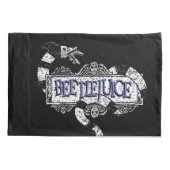 Käfer | Auf dem Beetlesaflogo eingepackter Sandwur Kissenbezug (Rückseite)