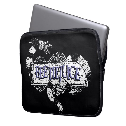 Käfer | Auf dem Beetlesaflogo eingepackter Sandwur Laptopschutzhülle (Vorderseite Links)