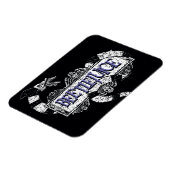 Käfer | Auf dem Beetlesaflogo eingepackter Sandwur Magnet (Linke Seite)