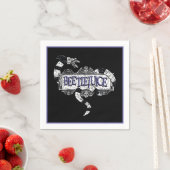 Käfer | Auf dem Beetlesaflogo eingepackter Sandwur Serviette (Beispiel)