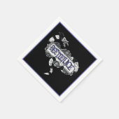 Käfer | Auf dem Beetlesaflogo eingepackter Sandwur Serviette (Ecke)