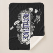 Käfer | Auf dem Beetlesaflogo eingepackter Sandwur Sherpadecke (Vorderseite)