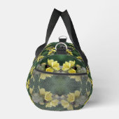Käfer auf Mullein Blume Abstrakt Personalisiert Duffle Bag (Rechts)