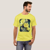 Käfer auf Mullein Blume Natur T-Shirt (Vorne ganz)