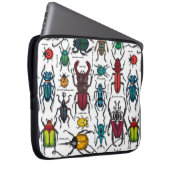Käfer auf weiß laptopschutzhülle (Vorne Rechts)