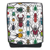 Käfer auf weiß rucksack (Vorderseite)