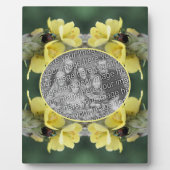 Käfer auf Wild-Mullein-Blume Foto hinzufügen Fotoplatte (Vorderseite)