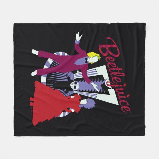 Käfer | Beetlesaft und Lydia Wedding Fleecedecke (Vorderseite (Horizontal))