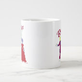 Käfer | Beetlesaft und Lydia Wedding Jumbo-Tasse (Vorderseite)