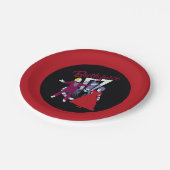 Käfer | Beetlesaft und Lydia Wedding Pappteller (Schrägansicht)