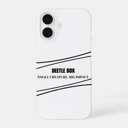 Käfer-Box-Handyhülle iPhone 16 Hülle (Rückseite)