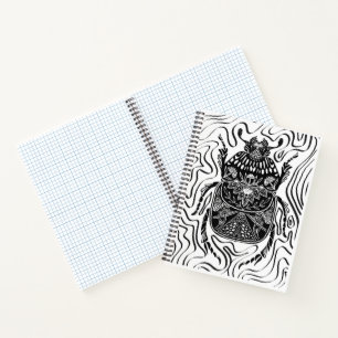 Käfer-Box-Notizbuch Notizblock