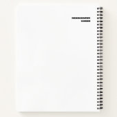 Käfer-Box-Notizbuch Notizblock (Rückseite)
