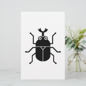 Käfer Briefpapier (Stehend Vorderseite)