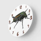 Käfer-Bug Akrylic Wall Clock Runde Wanduhr (Winkel)