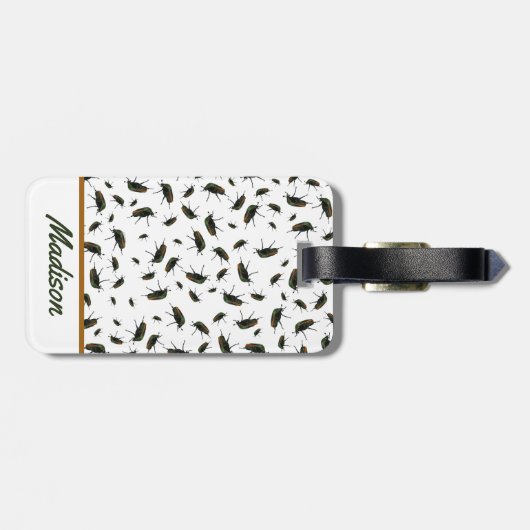 Käfer-Bug-Gepäckanhänger Gepäckanhänger (Rückseite horizontal)