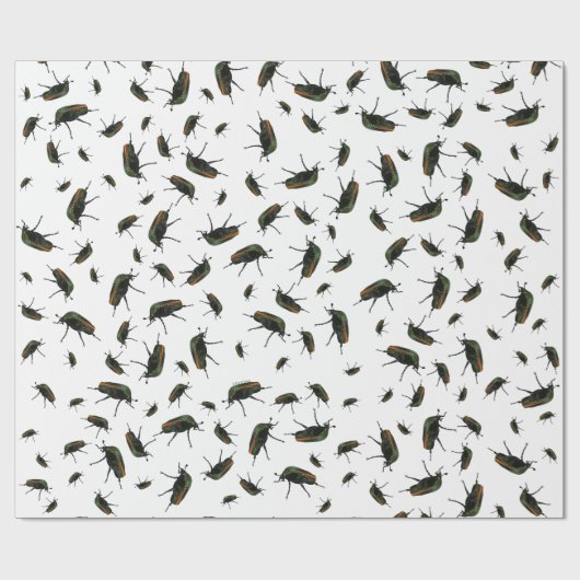 Käfer Bug Geschenkpapier (Flach)