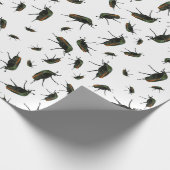 Käfer Bug Geschenkpapier (Ecke)