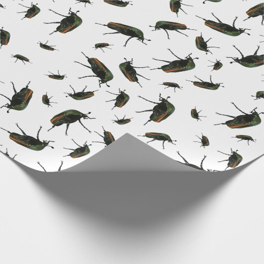 Käfer Bug Geschenkpapier (Ecke)