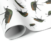 Käfer Bug Geschenkpapier (Rolleneckpunkt)
