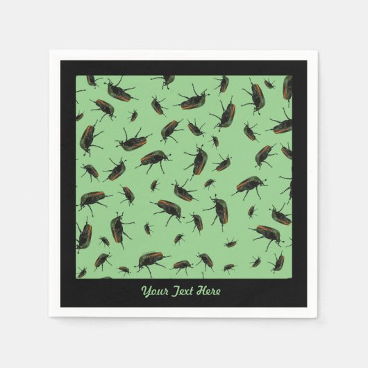 Käfer Bug Paper Napkin Serviette (Vorderseite)