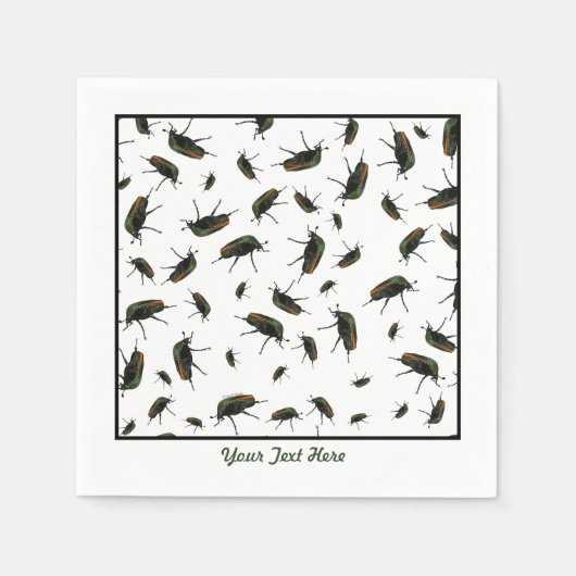 Käfer Bug Paper Napkin Serviette (Vorderseite)