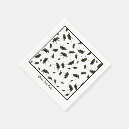 Käfer Bug Paper Napkin Serviette (Ecke)