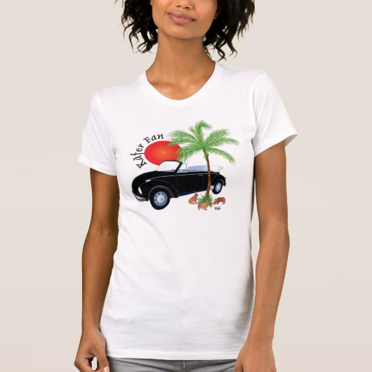 Käfer Cabrio 1972 T-Shirt (Vorderseite)