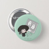Käfer | Chibi Lydia Ghost Fotografie Button (Vorne & Hinten)