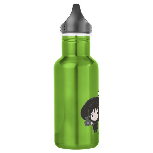 Käfer | Chibi Lydia Ghost Fotografie Edelstahlflasche (Links)