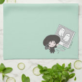 Käfer | Chibi Lydia Ghost Fotografie Geschirrtuch (Gefaltet)