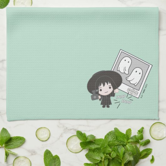 Käfer | Chibi Lydia Ghost Fotografie Geschirrtuch (Gefaltet)