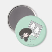 Käfer | Chibi Lydia Ghost Fotografie Magnet (Vorderseite/Rückseite)