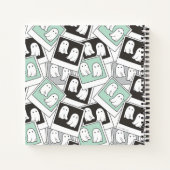 Käfer | Chibi Lydia Ghost Fotografie Notizblock (Rückseite)